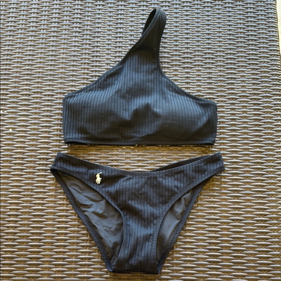 Ralph Lauren Swim Nwot Polo Ralph Lauren Black Minimalist Bikini
